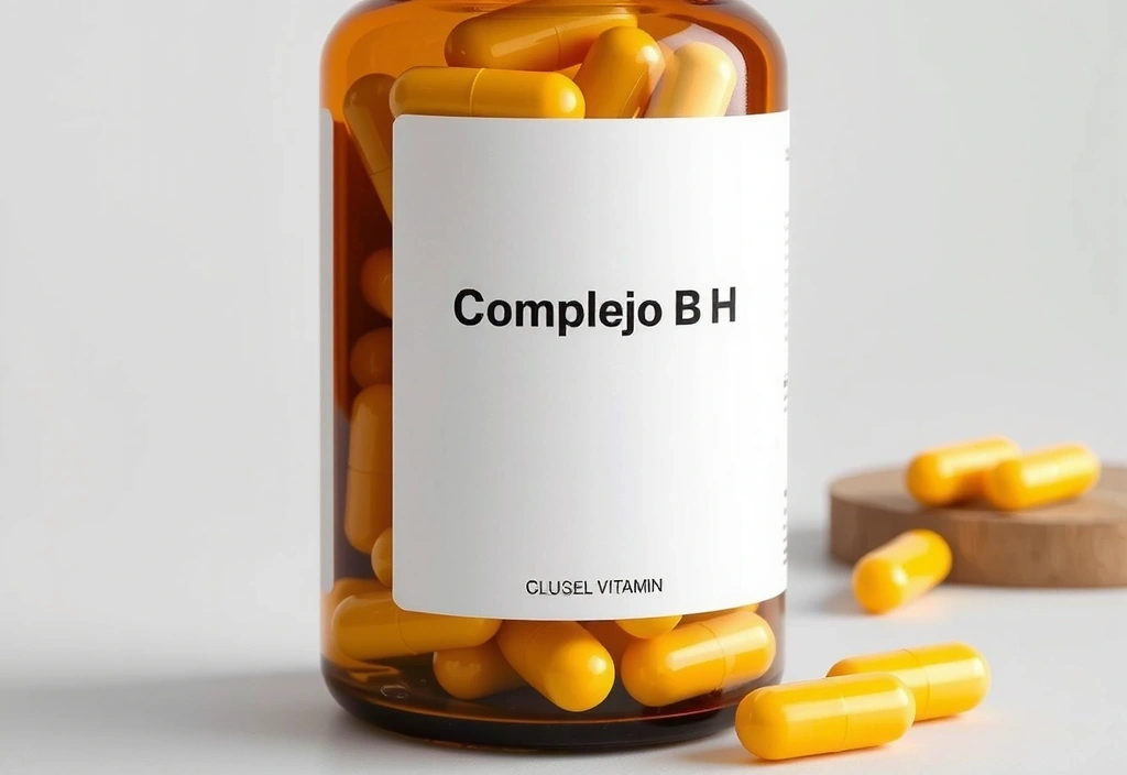 Imagen de un frasco de Vitaminasgranviamadrcv del Complejo B