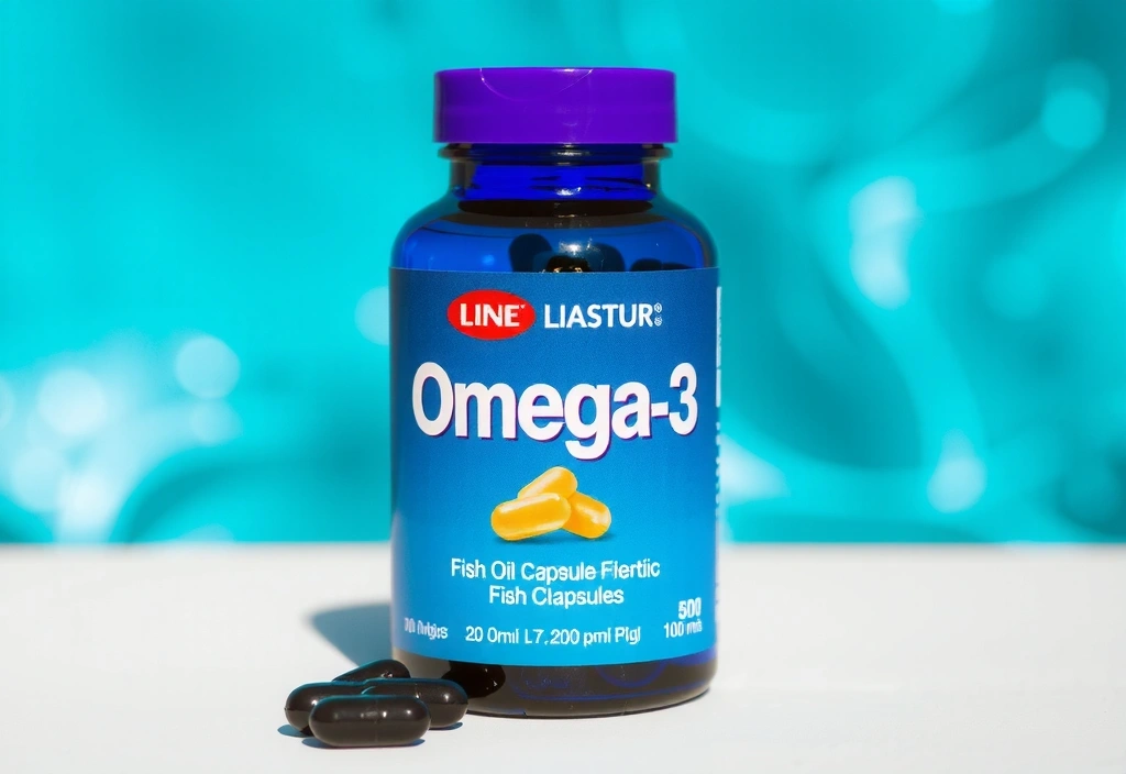Imagen de un frasco de Omega-3 de Pescado Salvaje
